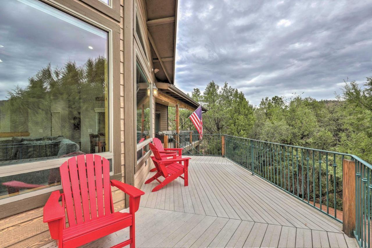Elkwood Lodge Star Valley Cabin With Hot Tub Payson Exterior foto