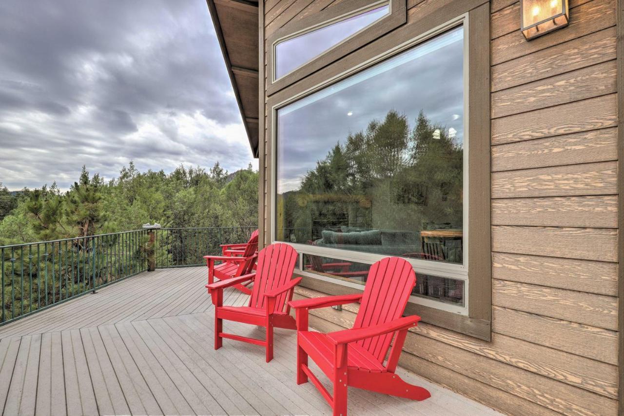 Elkwood Lodge Star Valley Cabin With Hot Tub Payson Exterior foto