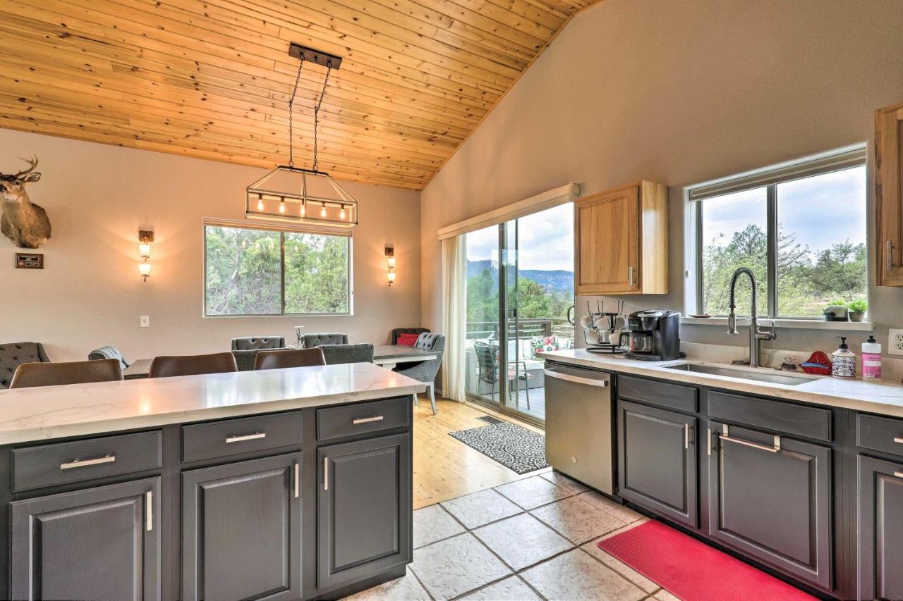 Elkwood Lodge Star Valley Cabin With Hot Tub Payson Exterior foto