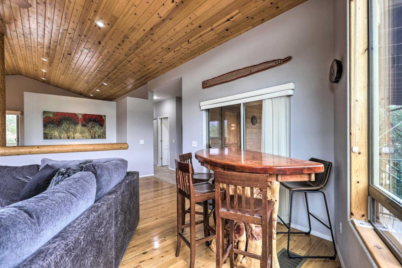 Elkwood Lodge Star Valley Cabin With Hot Tub Payson Exterior foto